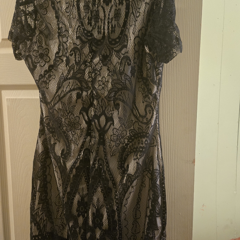 Chic Black Lace Blouse